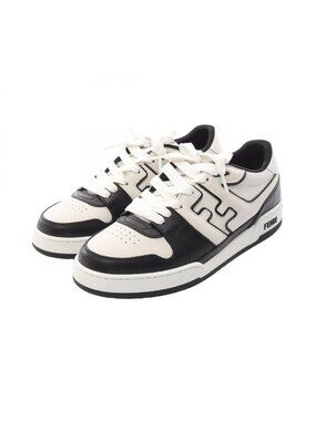 Fendi Sneakers Match Black White Leather